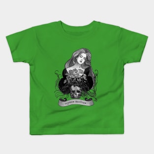 Witchy Herbarium, Basil Kids T-Shirt